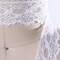 1 Yard White Narrow Bridal Polyester Lace Trim Perfect for Veils Menu Decor and More Elegant Sewing Projects